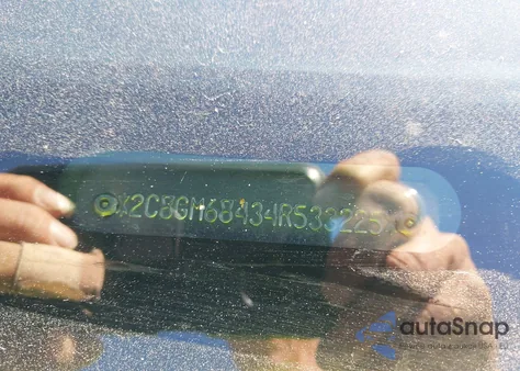 2004 Chrysler Pacifica from USA, damaged, VIN 2C8GM68434R533225